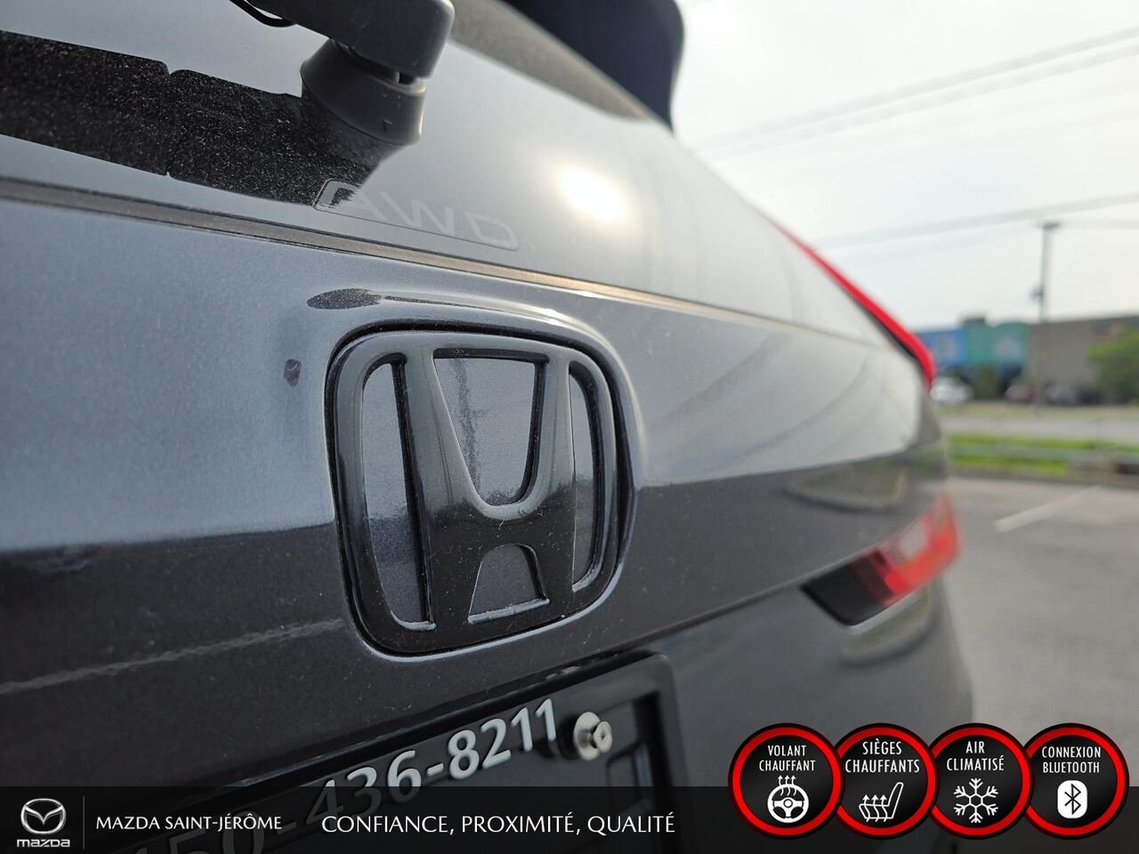 Honda CR-V Sport | AWD | TOIT OUVRANT | 2023 Gris Saint-Jérôme - photo #7