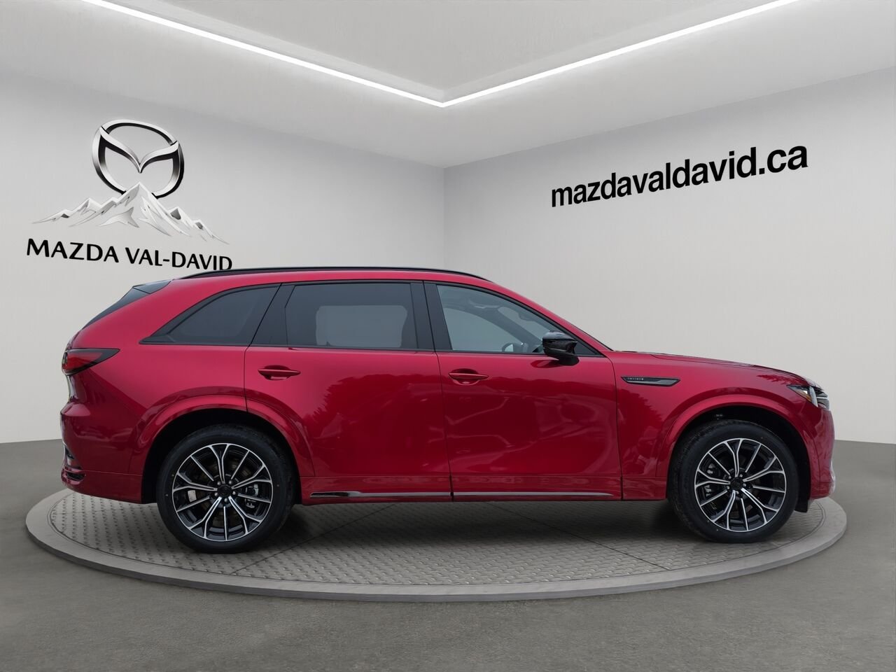 2026 Mazda CX-70 MHEV Signature AWD Soul Red Crystal Metallic Val-David - photo #3