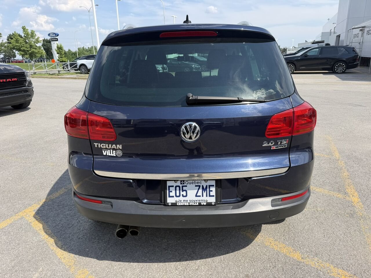 2017 Volkswagen Tiguan Comfortline 4MOTION Blue Laval - photo #10