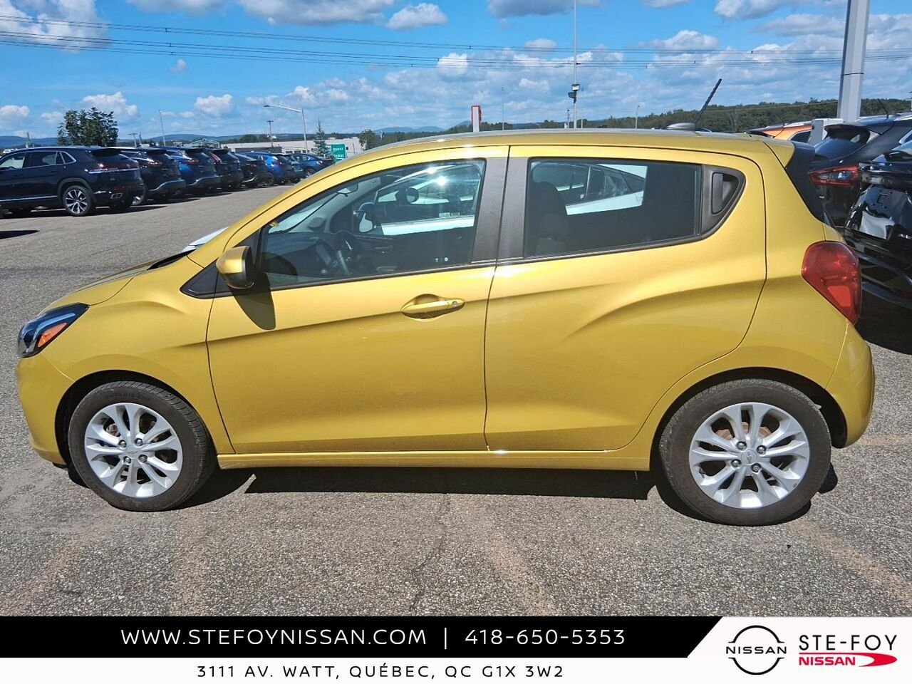 Chevrolet Spark 1LT 2022 Jaune Ste-Foy - photo #0