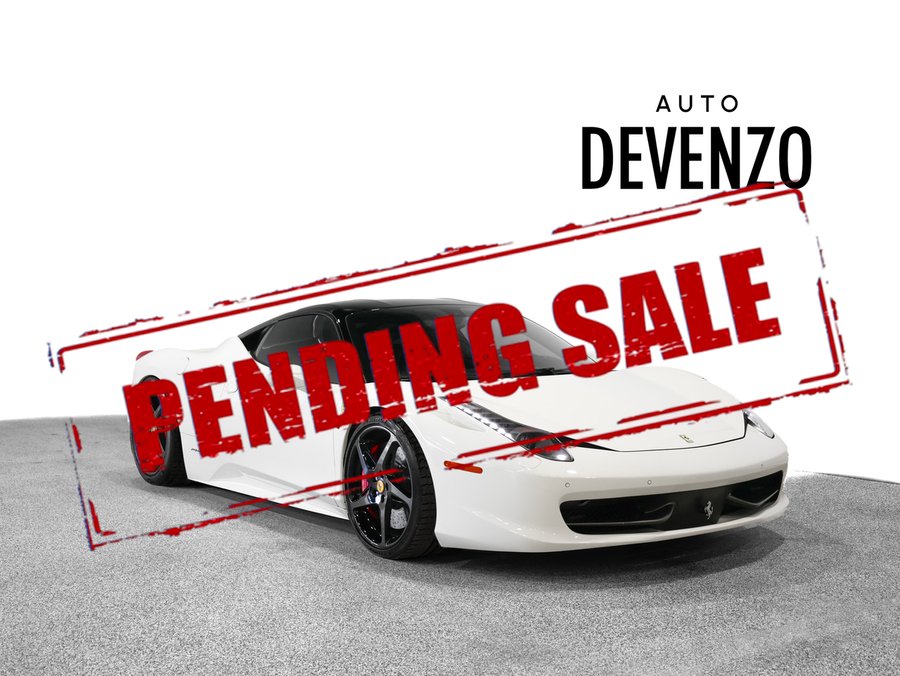 2011 Ferrari 458 Italia 2011 White