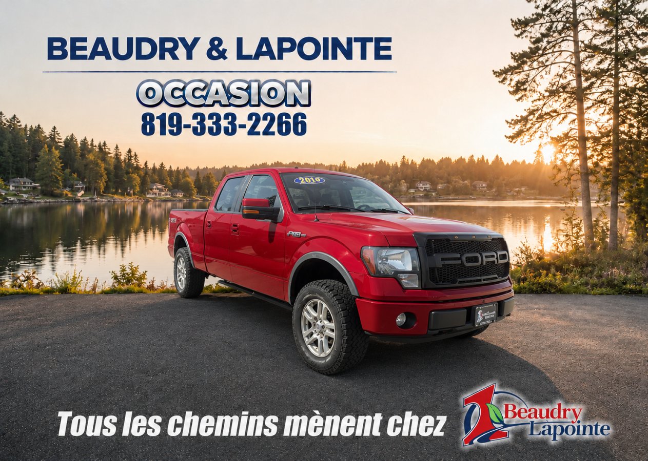 2014 Ford F-150 Red La Sarre - photo #0