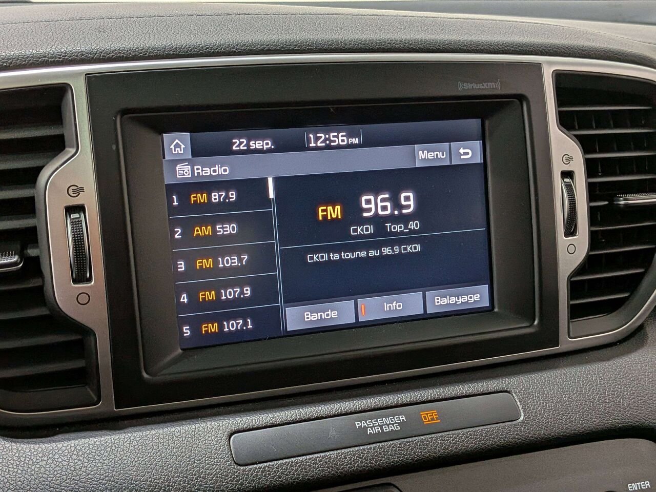 Kia Sportage EX Premium AWD w/Black 2019 Noir Val-David - photo #22