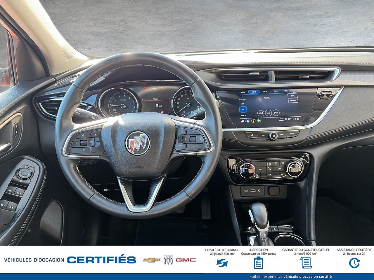 2023 BUICK ENCORE Privilégiée 4 portes TI Orange Montmagny - photo #8