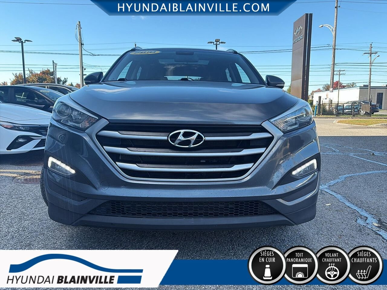 Hyundai Tucson 2018 Gris Blainville - photo #1