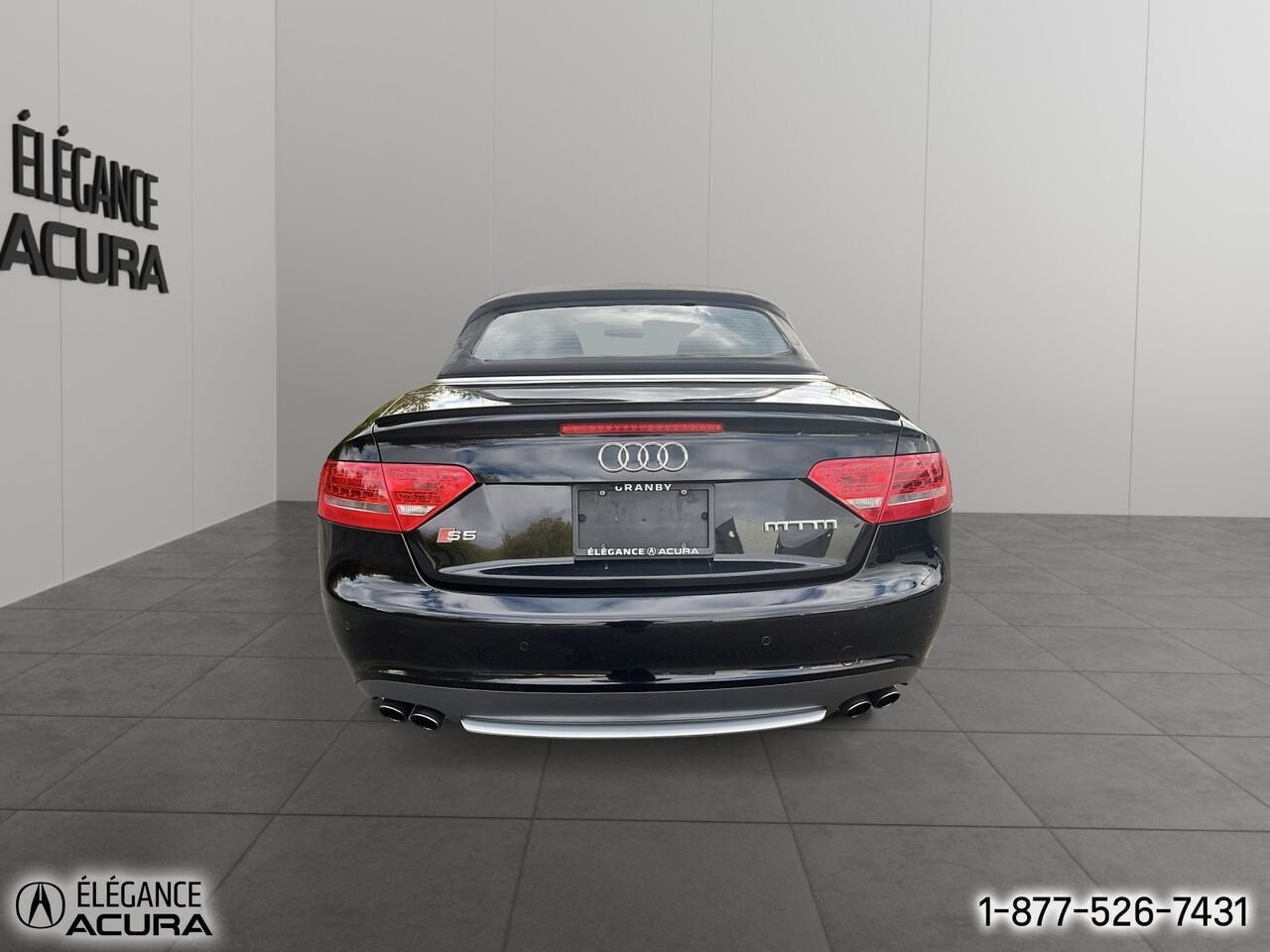 Audi S5 Cabriolet automatique Premium 2 portes | 26084B 2010 Noir Granby - photo #5