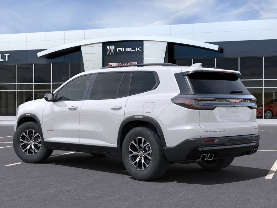 GMC Acadia AT4 2025 Blanc givré, triple couche