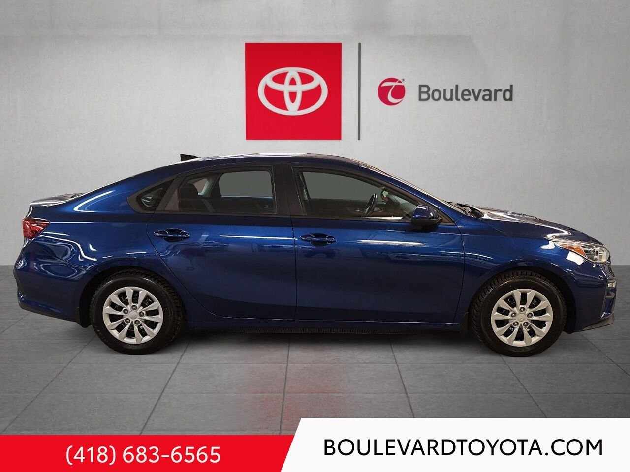 Kia Forte 100307A-16 | LX 2021 Bleu Québec - photo #2