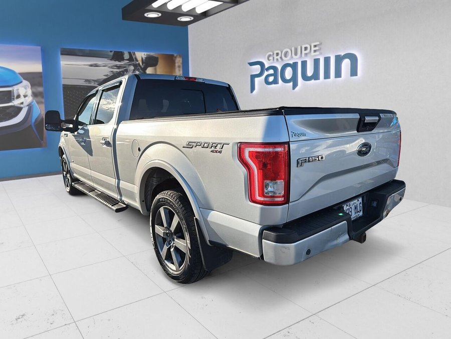 Ford F-150 Cab SuperCrew 4RM 145 po XLT 2017 Argent