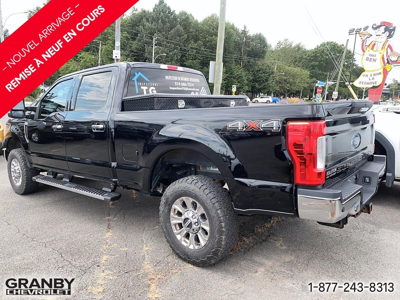 Ford Super Duty F-250 SRW XL cabine 6 places 4RM 160 po | 26-0618B 2017 Noir Granby - photo #6
