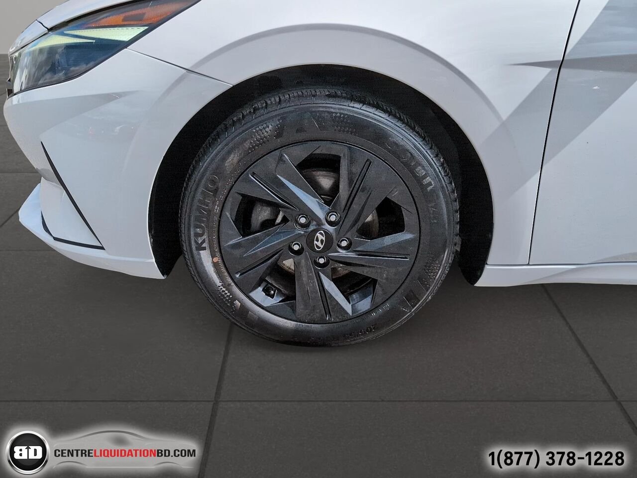 Hyundai Elantra PREFFERED | BD0278 2023 Blanc Granby - photo #10