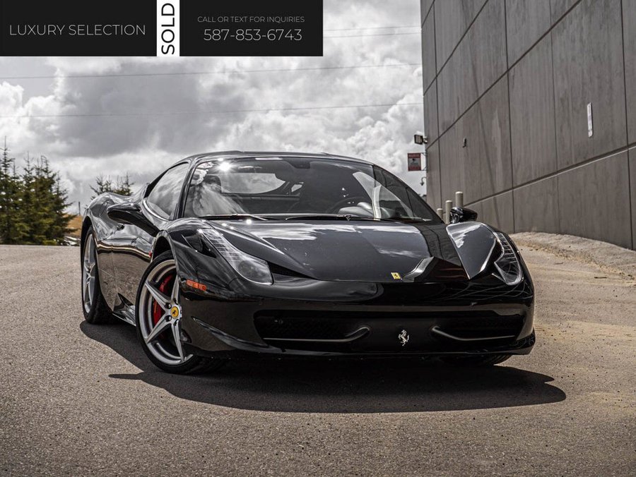 2012 Ferrari 458 Italia 2012 Black