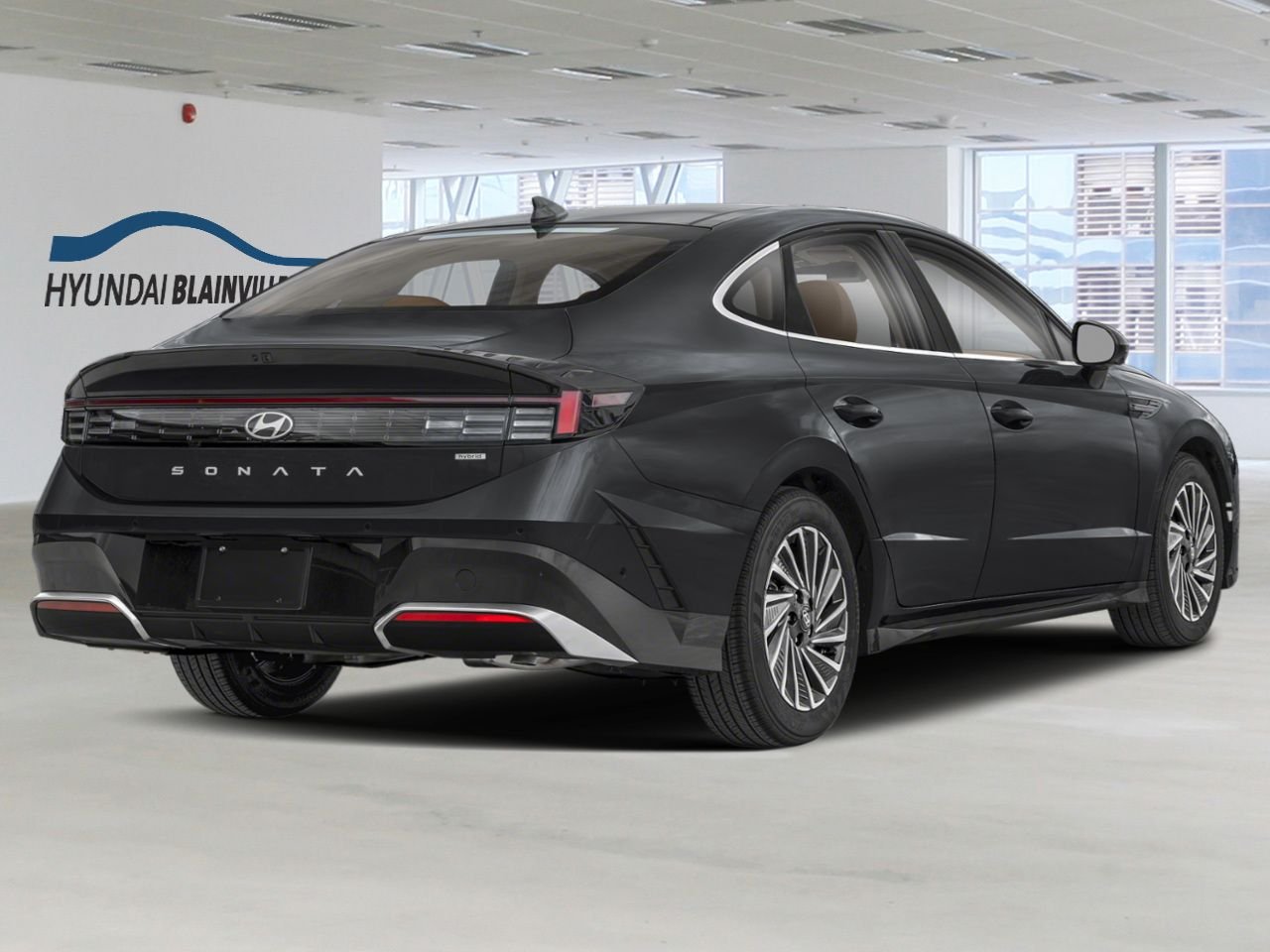 2026 Hyundai Sonata Hybrid Abyss Black Blainville - photo #1