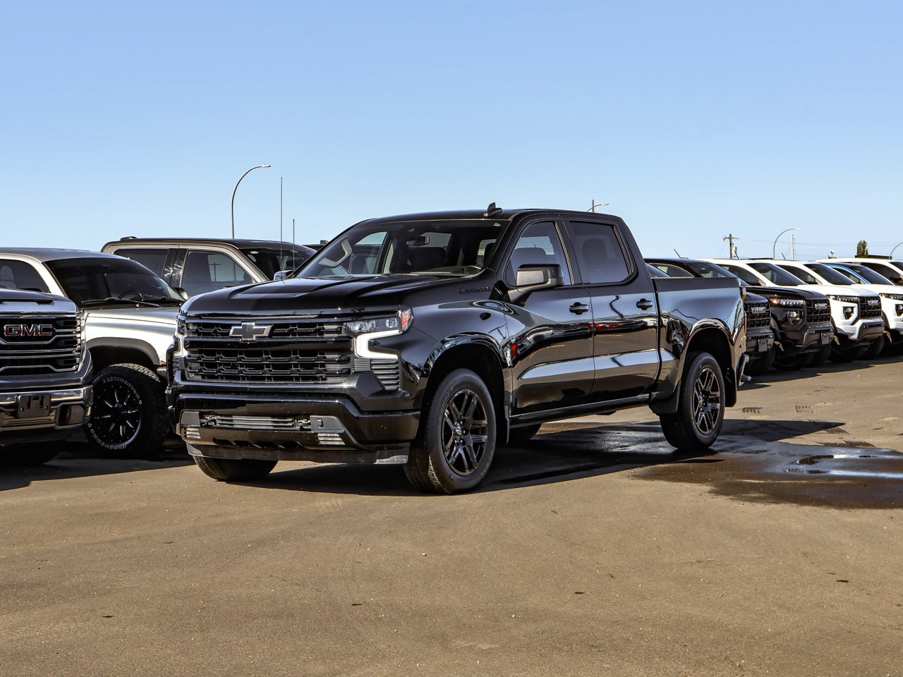 2025 Chevrolet Silverado 1500 4WD Crew Cab 147 RST Black Sherwood Park - photo #3