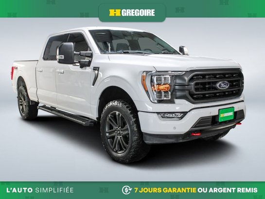 2022 Ford F150 XLT FX4 CREW 3.5L CAMERA BLUETOOTH SIEGES CHAUFFAN White