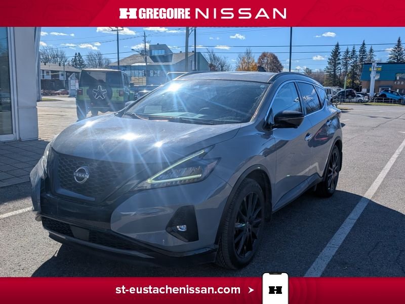 Nissan Murano Midnight Edition CUIR MAG TOIT APPLE CARPLAY 2024 Gris