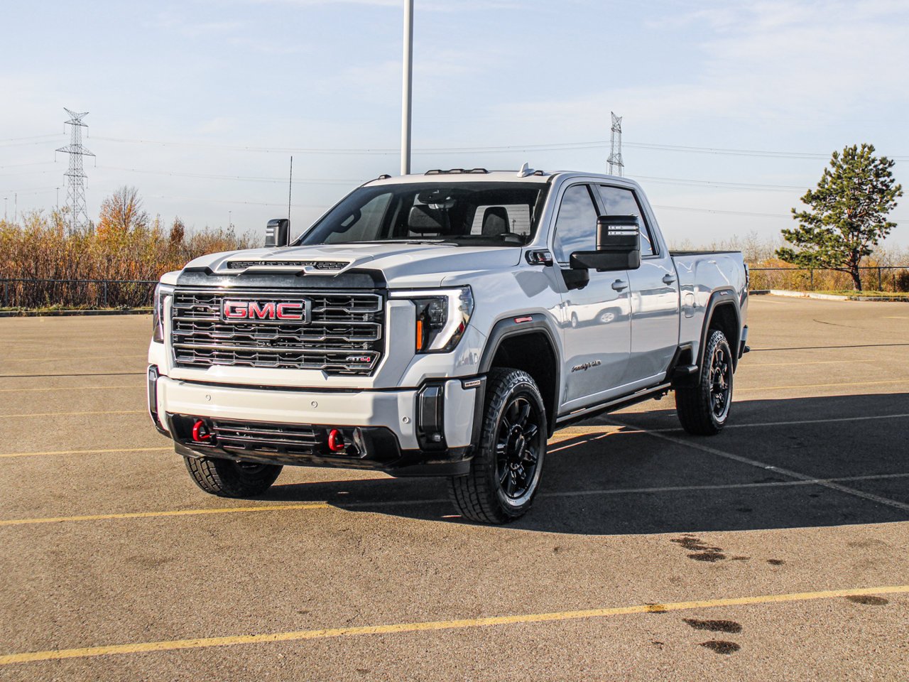 2024 GMC Sierra 3500HD 4WD Crew Cab 159 AT4 White Sherwood Park - photo #3