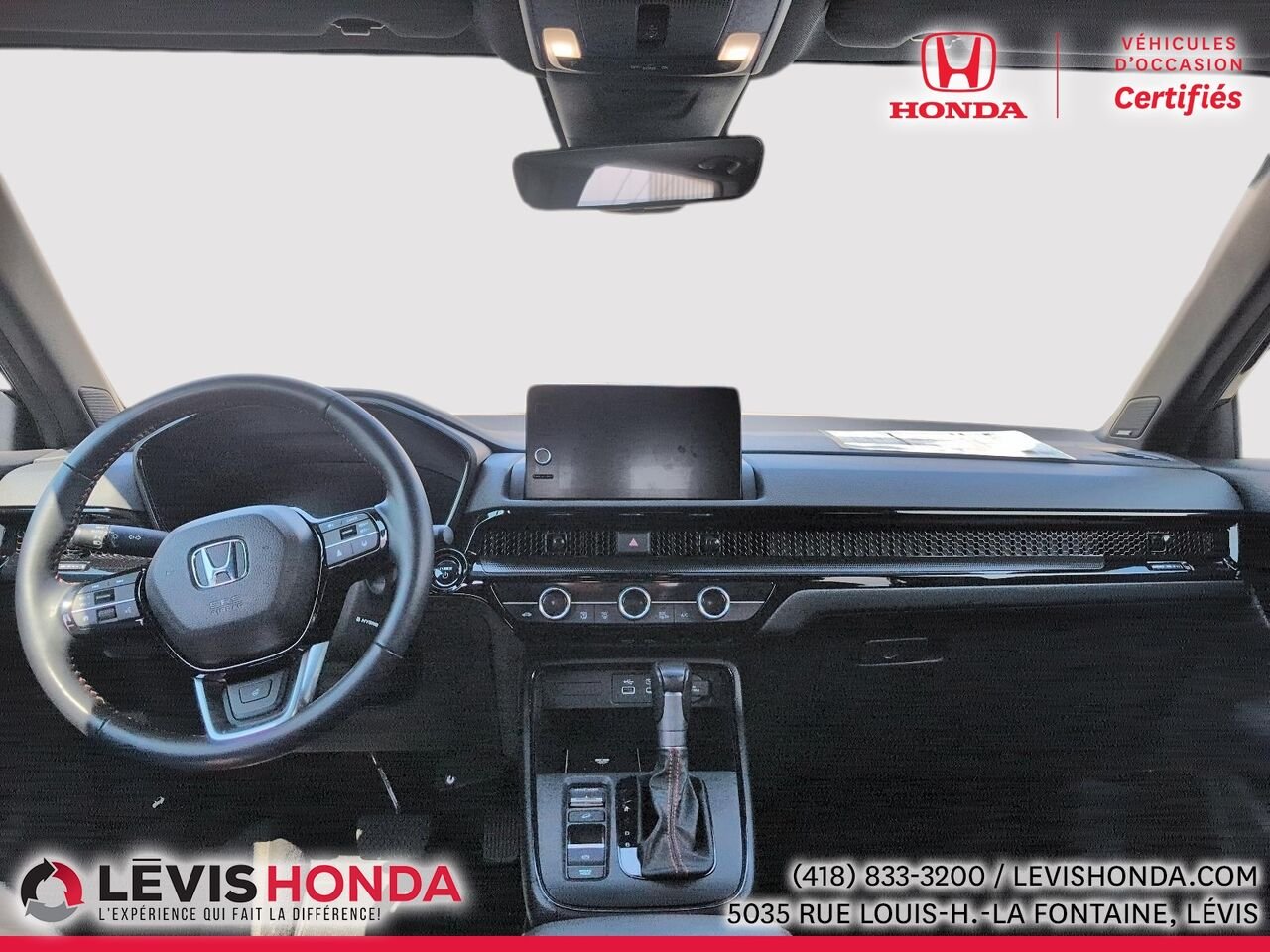 2025 Honda CR-V Touring Hybride AWD Touring Traction Intégrale Black Lévis - photo #18