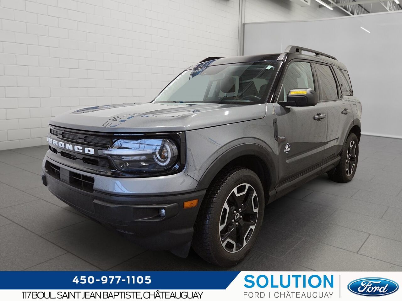 Gray 2024 Ford Bronco Sport SUV / Crossover All-Wheel Drive Automatic