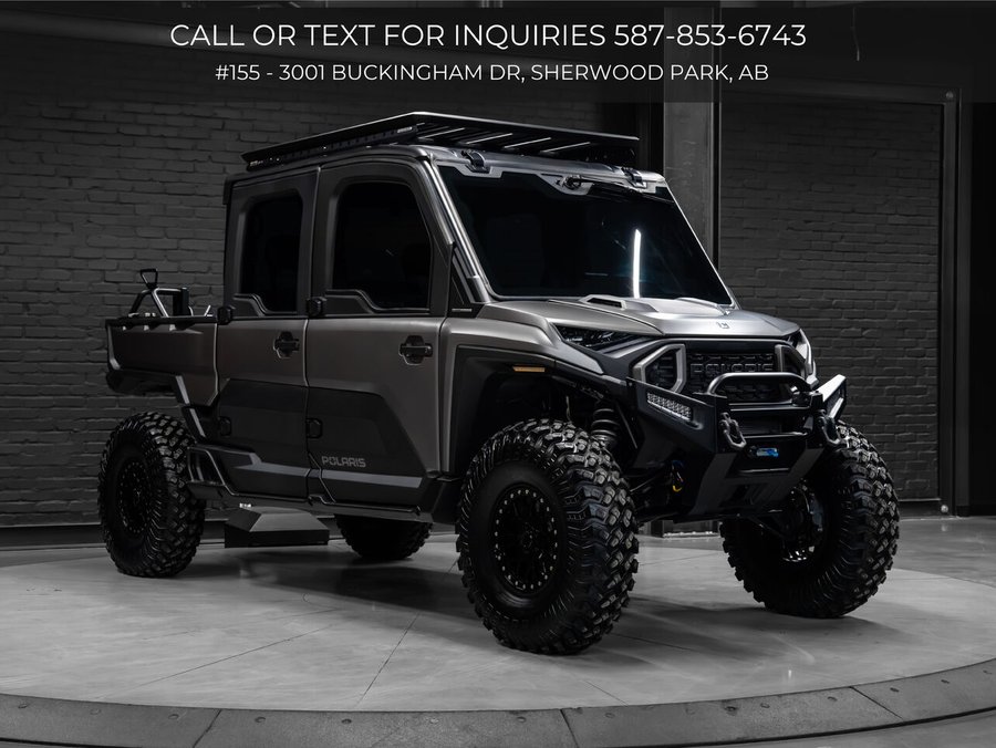 2025 Polaris Ranger Crew XD Northstar Edition Ultimate | Full Stealth Wrap | Heated Seats