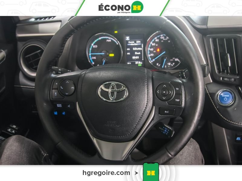 Toyota Rav 4 822049 | Hybrid LE+ AWD TOIT BLUETOOTH CAMÉRA MAGS 2018 Noir Laval - photo #13
