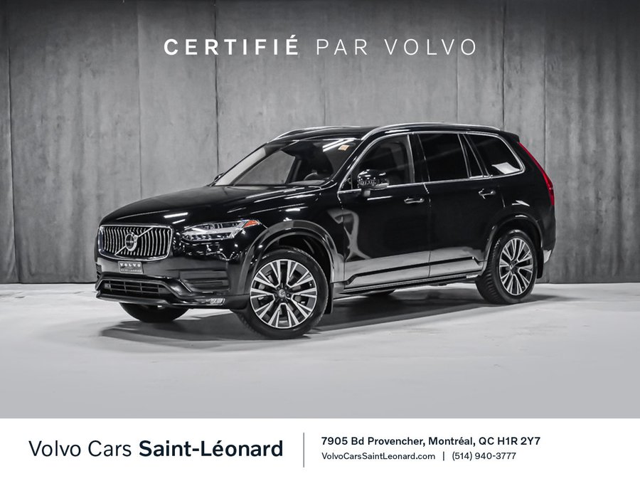 Volvo XC90 T6 MOMENTUM CLIMAT HARMAN KARDON 2021 Noir