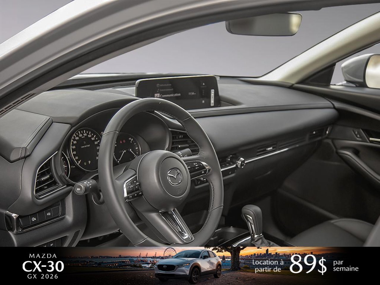 2026 Mazda CX-30 3MVDMBCL3TM241719 Aero Grey Metallic Mirabel - photo #11