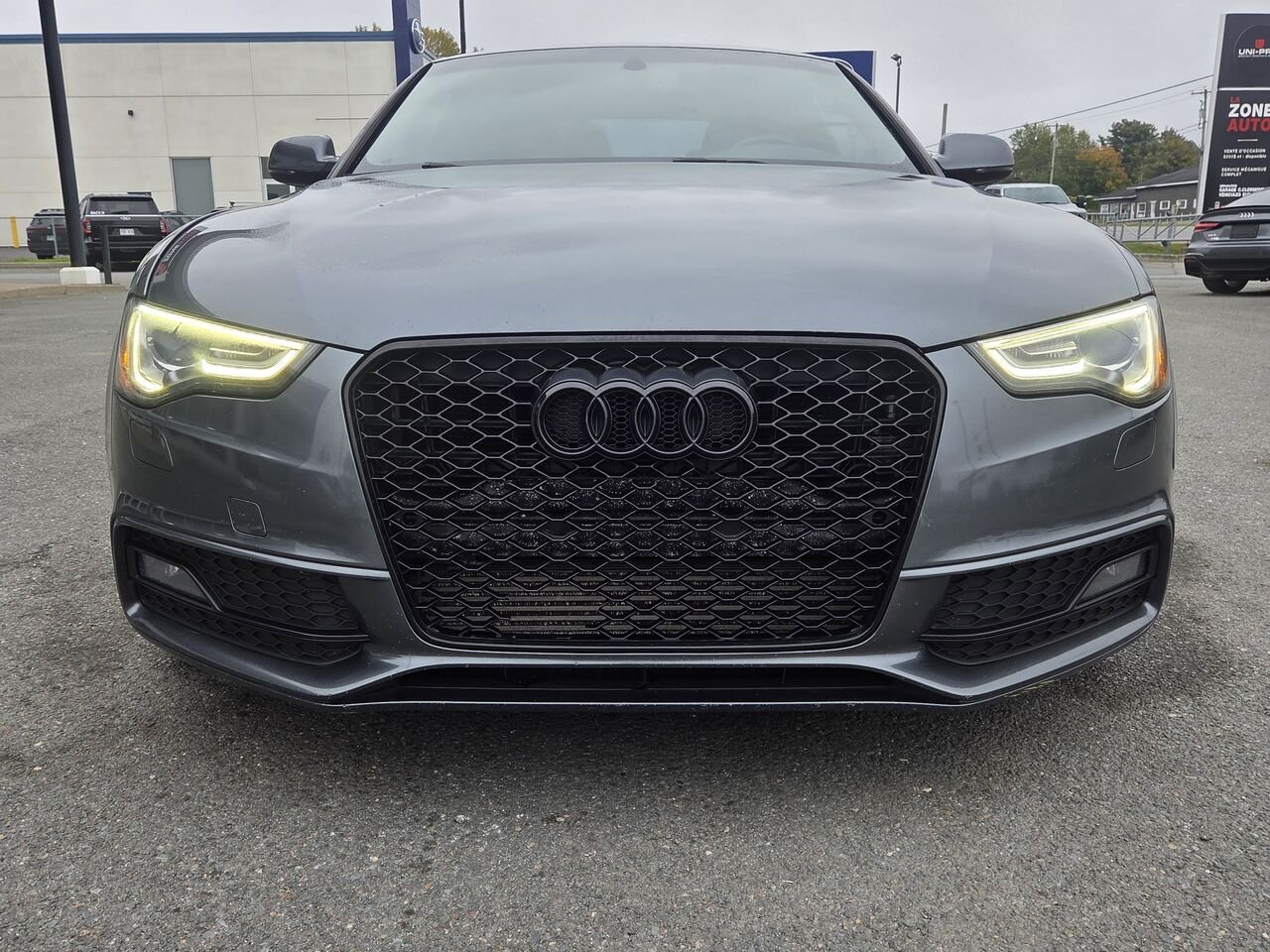 Audi A5 Coupé 2014 Gris Granby - photo #9