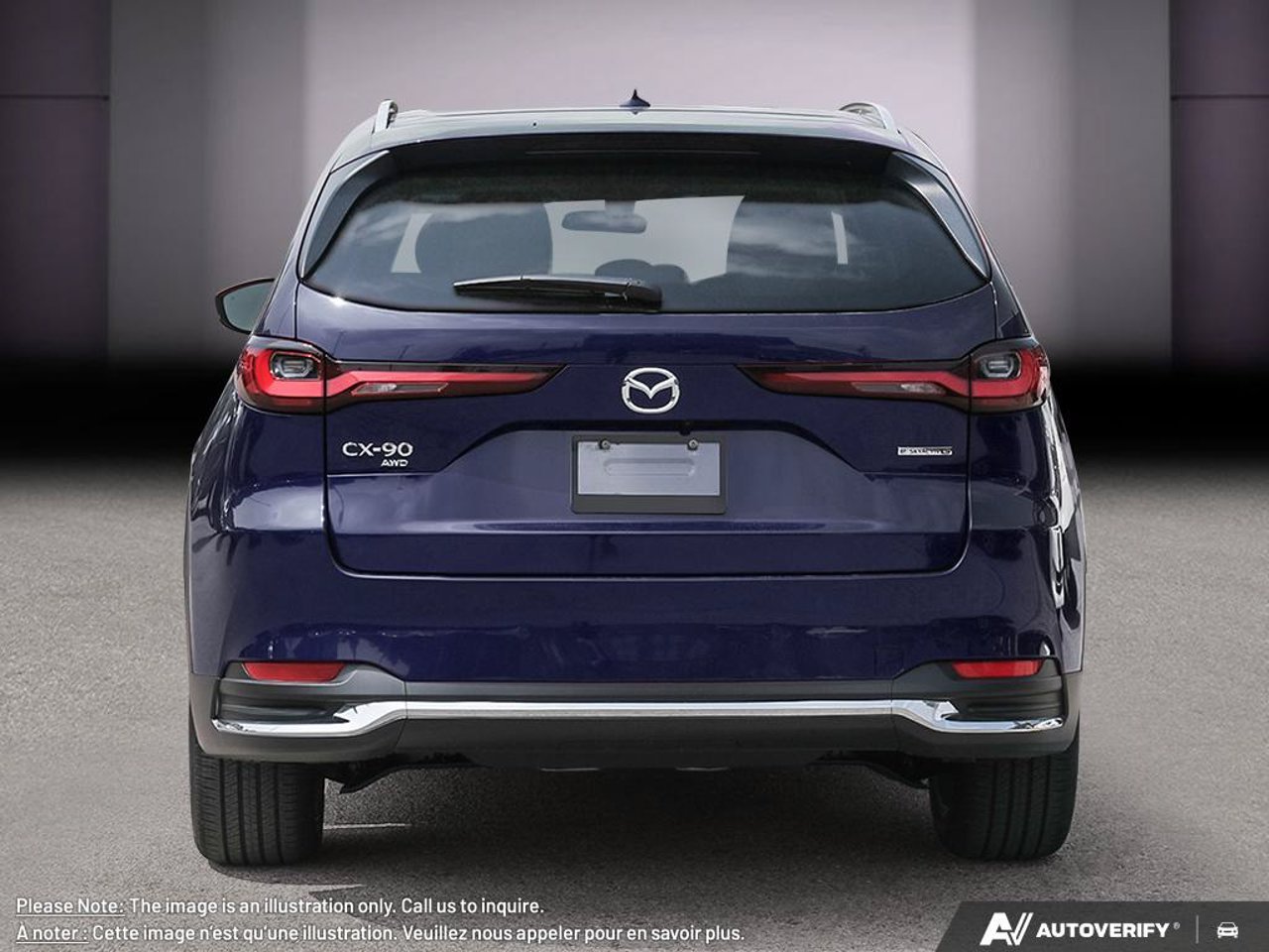 2026 Mazda CX-90 PHEV JM3KKDHA3T1386247 Deep Crystal Blue Mica Mirabel - photo #4