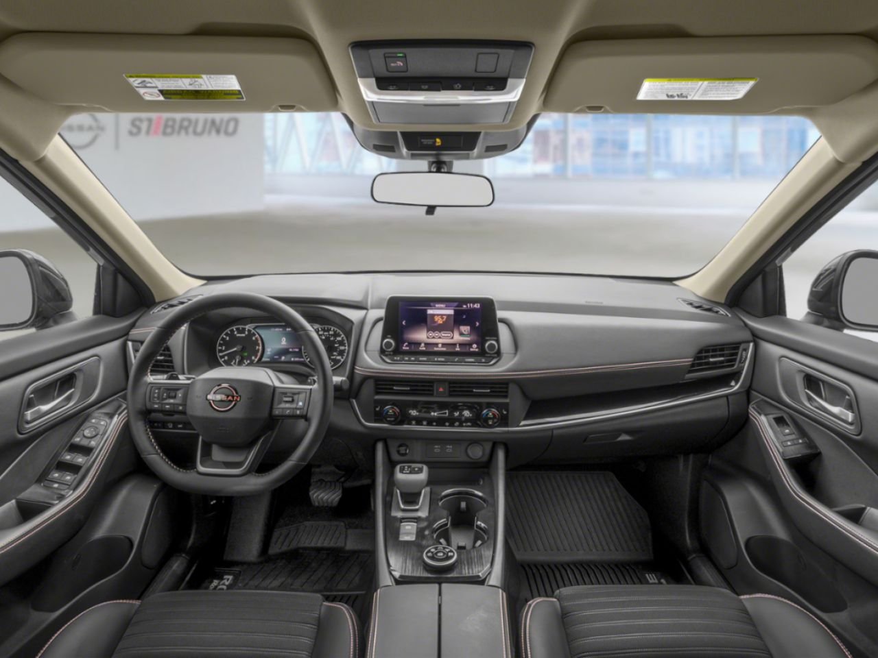 Nissan Rogue 2026 Blanc Everest nacré triple couche Saint-Basile-le-Grand - photo #5