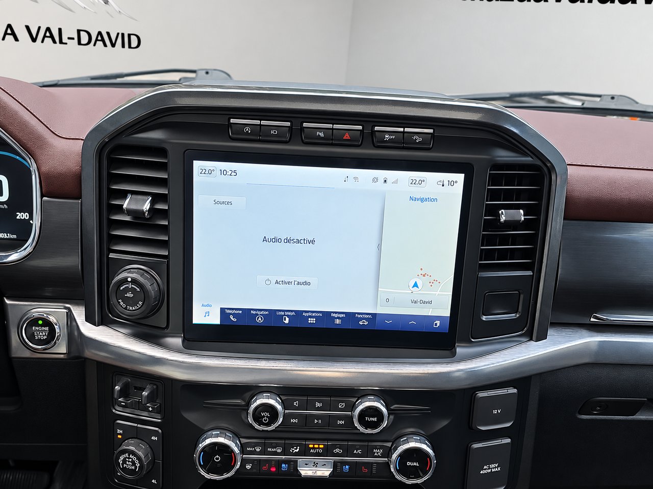 2023 Ford F-150 LARIAT, SuperCrew Black Val-David - photo #21