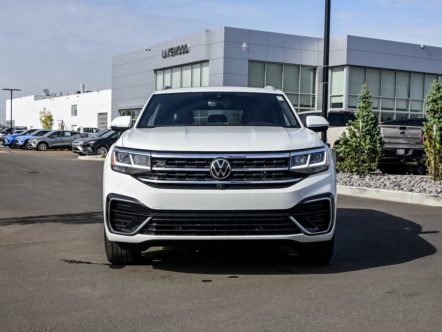 2020 Volkswagen Atlas Cross Sport Execline 4Motion 3.6L | Panoramic Sunroof White