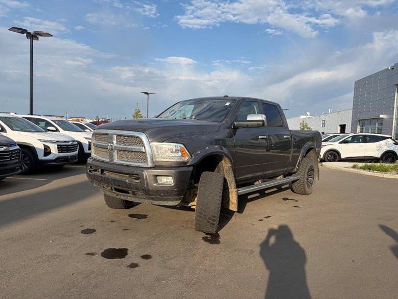 2015 Ram 3500 4WD Crew Cab 149 Longhorn Limited Grey Sherwood Park - photo #2