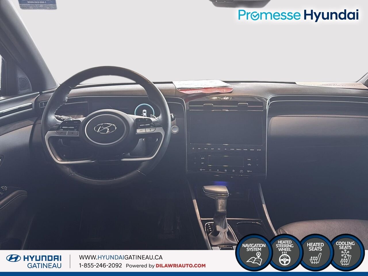 2023 Hyundai Santa Cruz Ultimate TI*** cuir , toit ouvrant , navigation et plus *** Black Ottawa & Gatineau - photo #9