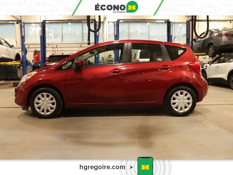 Nissan Versa Note SV AUTO GR ÉLEC A/C BLUETOOTH CAMÉRA 2016 Rouge