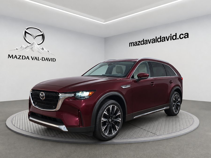 2024 Mazda CX-90 hybride rechargeable GT Red