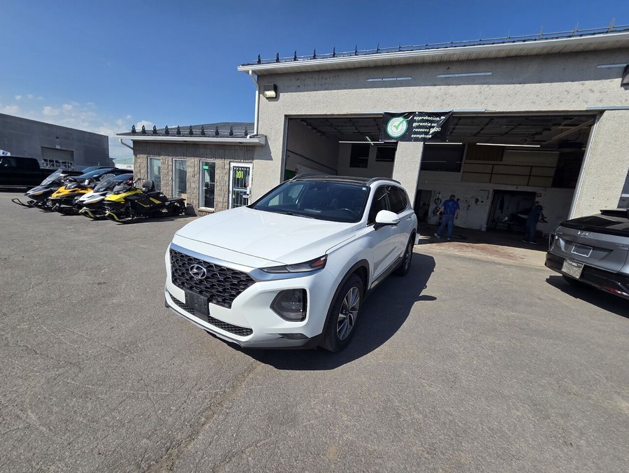 2019 Hyundai Santa Fe 2019 White