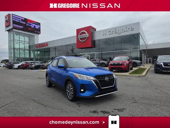 2022 Nissan Kicks SV Mag Carplay Bancs Chauffants à partir 2.99% Blue