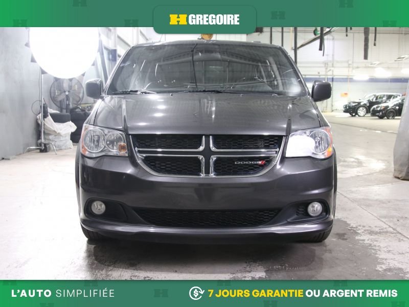 2019 Dodge GR Caravan SXT Premium Plus AUTO A/C MAGS CUIR NAV CAM RECUL Grey