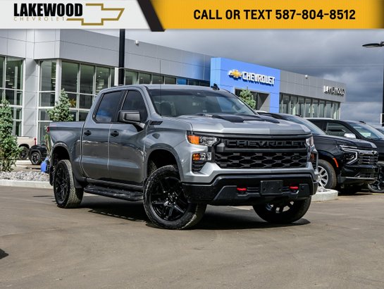 2024 Chevrolet Silverado 1500 Custom Trail Boss 3.0L Duramax | Cruise Control Grey