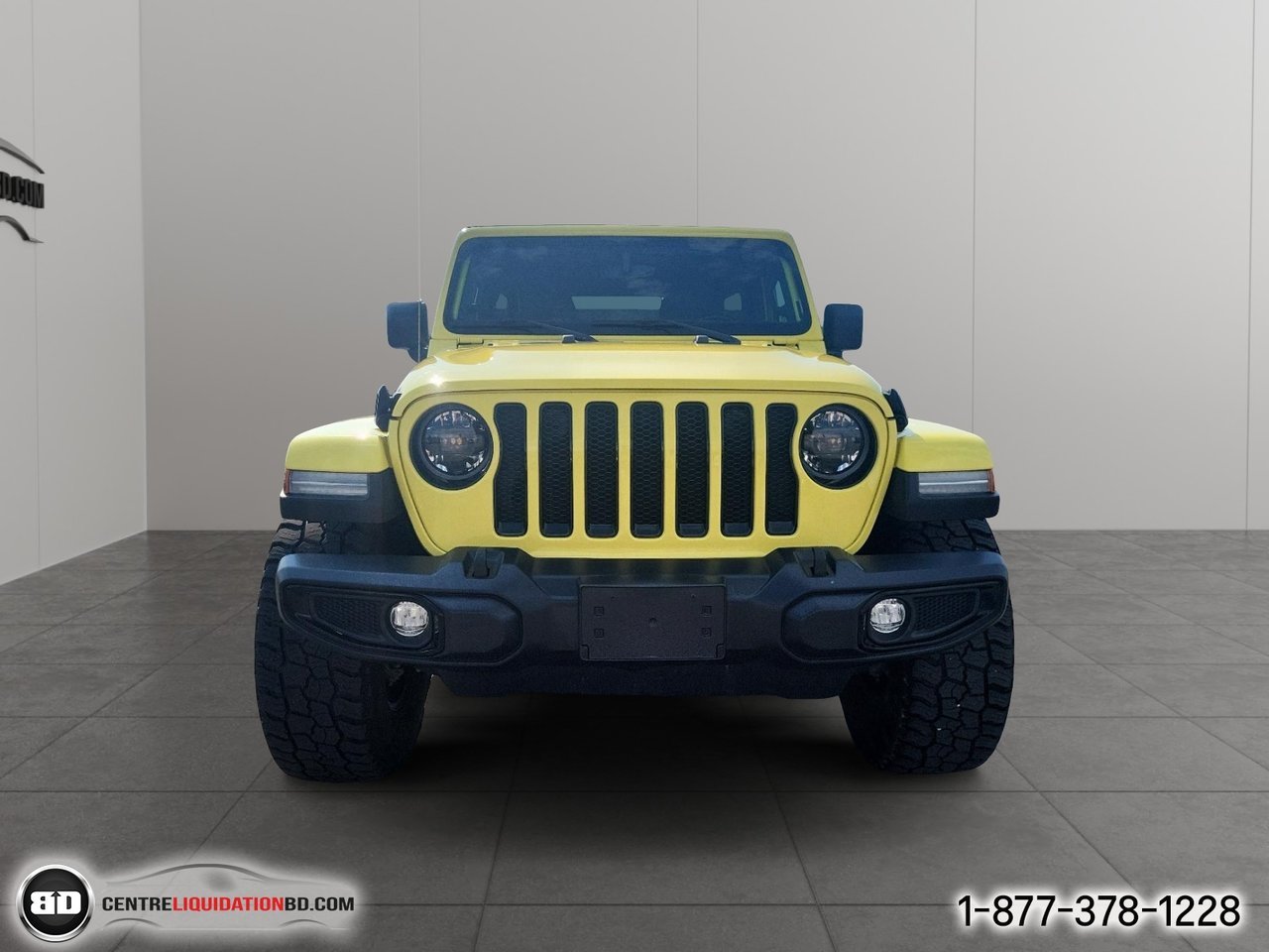2023 Jeep Wrangler Sahara Altitude | A8695 Yellow Granby - photo #1