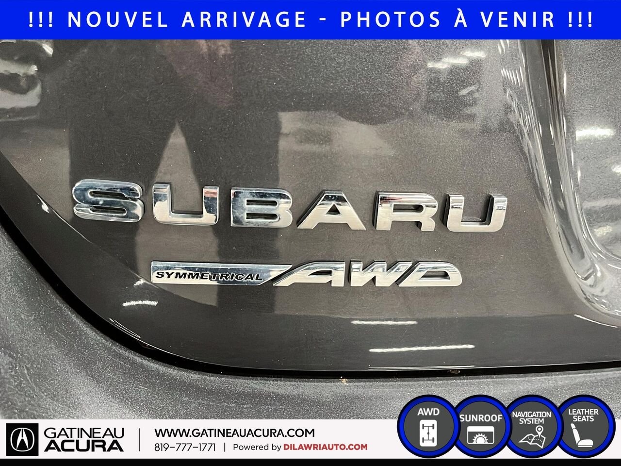 2019 Subaru Legacy 2.5i Limited AWD Grey Gatineau - photo #6
