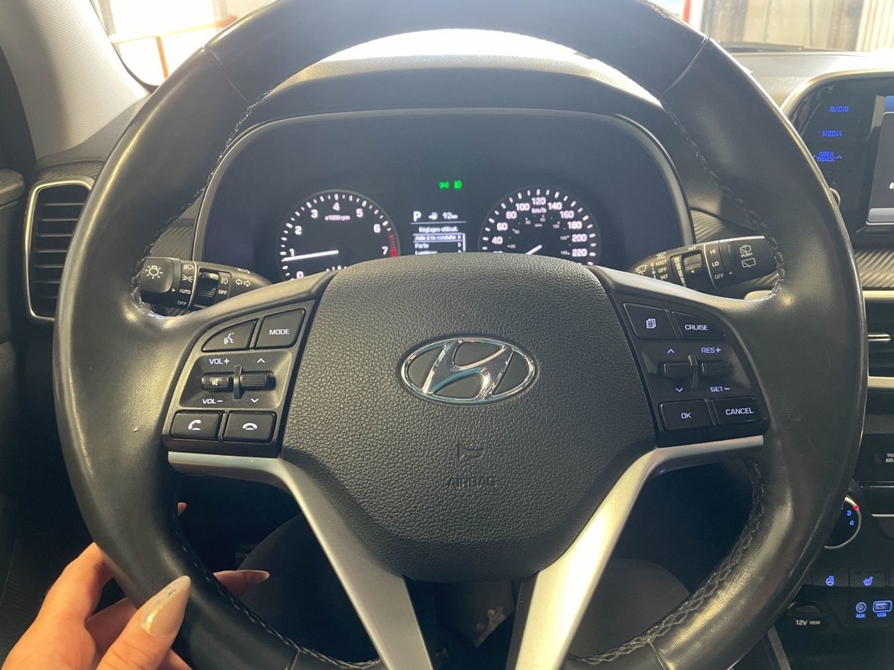 Hyundai Tucson PREFERRED AWD *CUIR* TOIT SIÈGES CHAUFF CARPLAY 2021 Noir Saint-Jérôme - photo #15