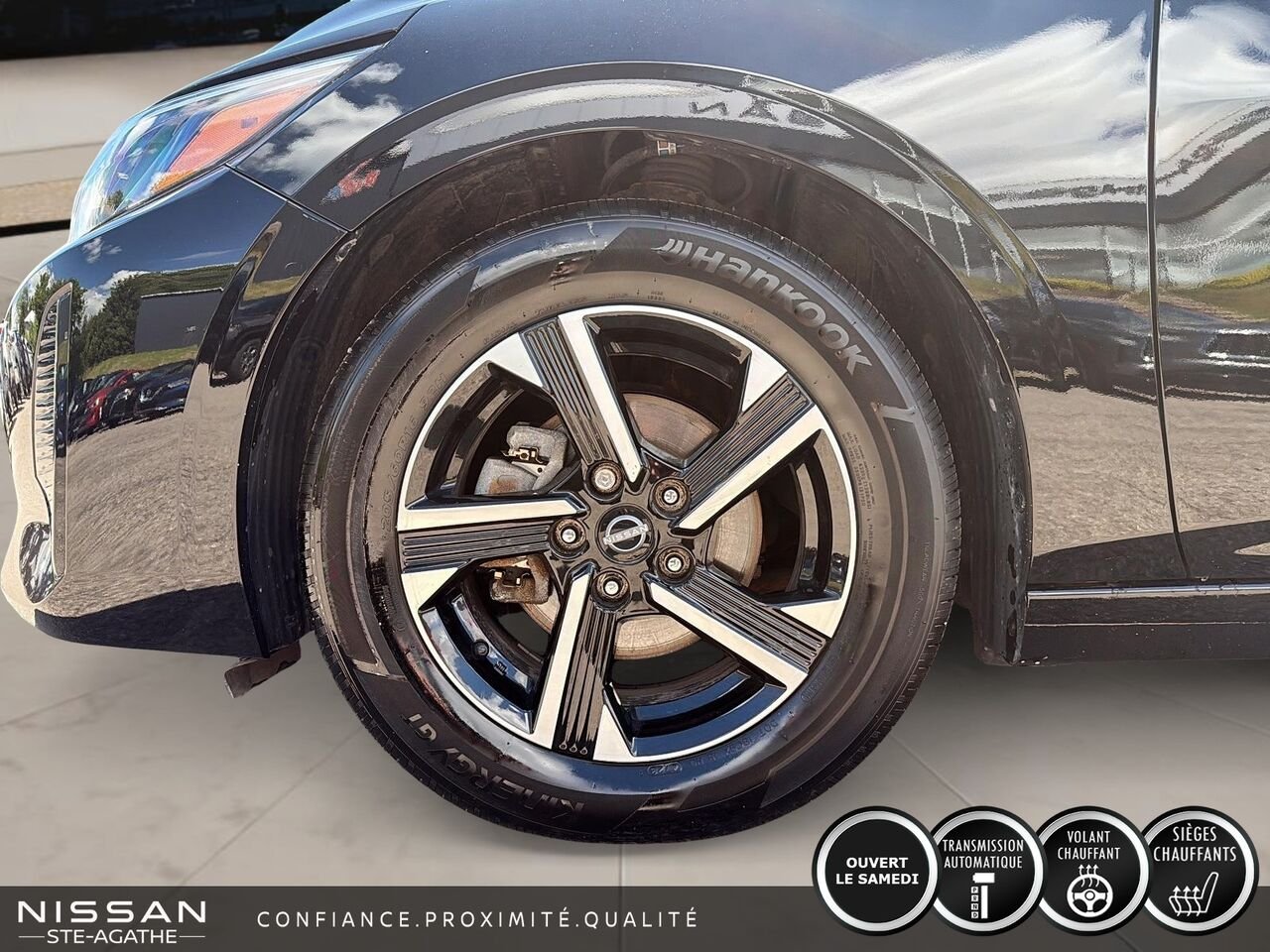 2024 Nissan Sentra SV | CARPLAY | CAMÉRA DE RECUL | UN SEUL PROPRIÉTAIRE Black Saint-Jérôme - photo #6