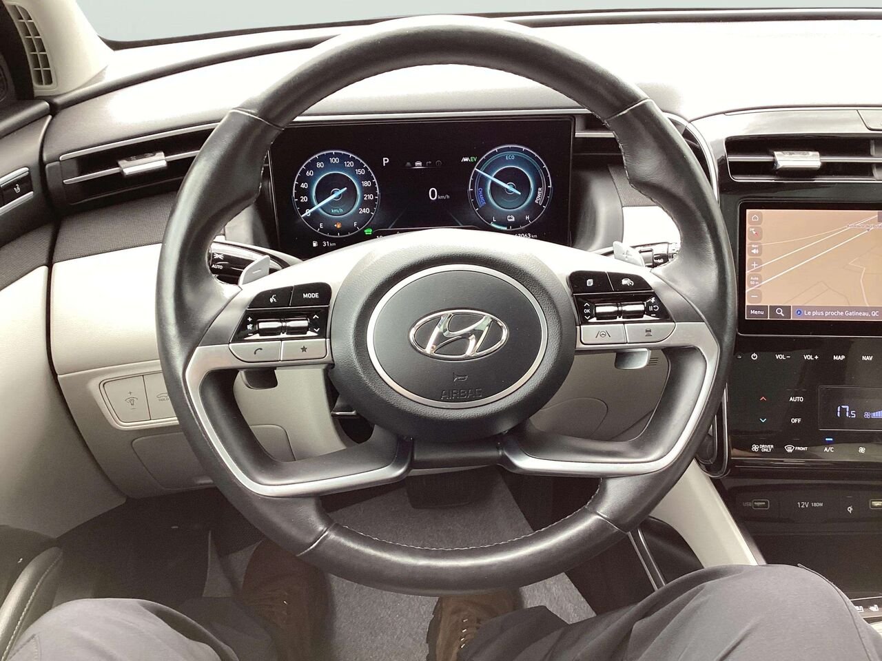Hyundai Tucson hybride 2022 Blanc Gatineau - photo #10
