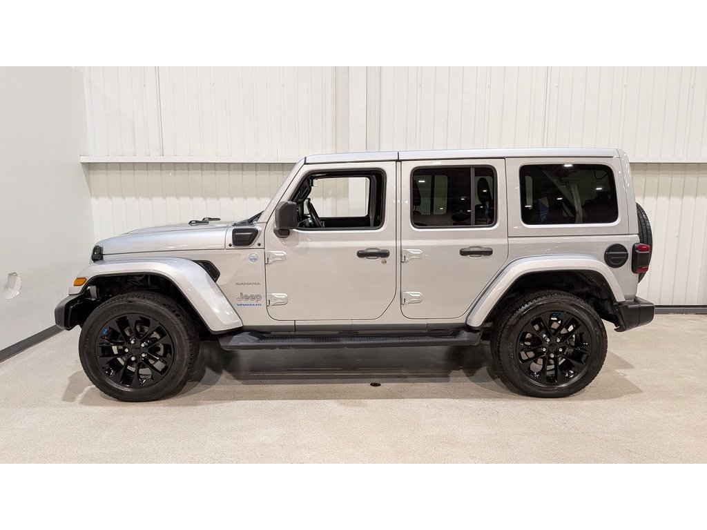 2023 Jeep Wrangler 4xe Sahara 4 Door 4x4 Silver Val-David - photo #4