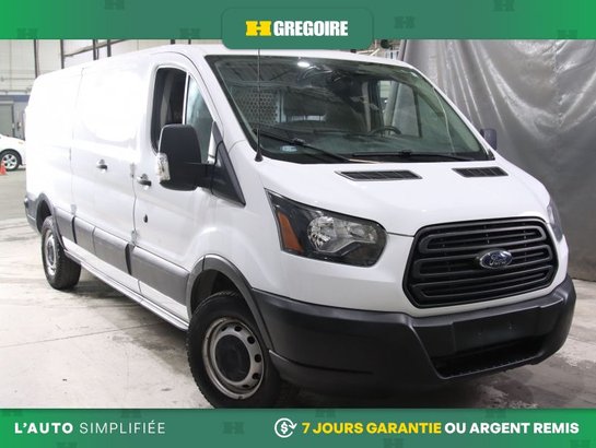 2019 Ford TRANSIT T-250 148" Low Rf 9000 GVWR Swing-Out RH Dr AUTO A White