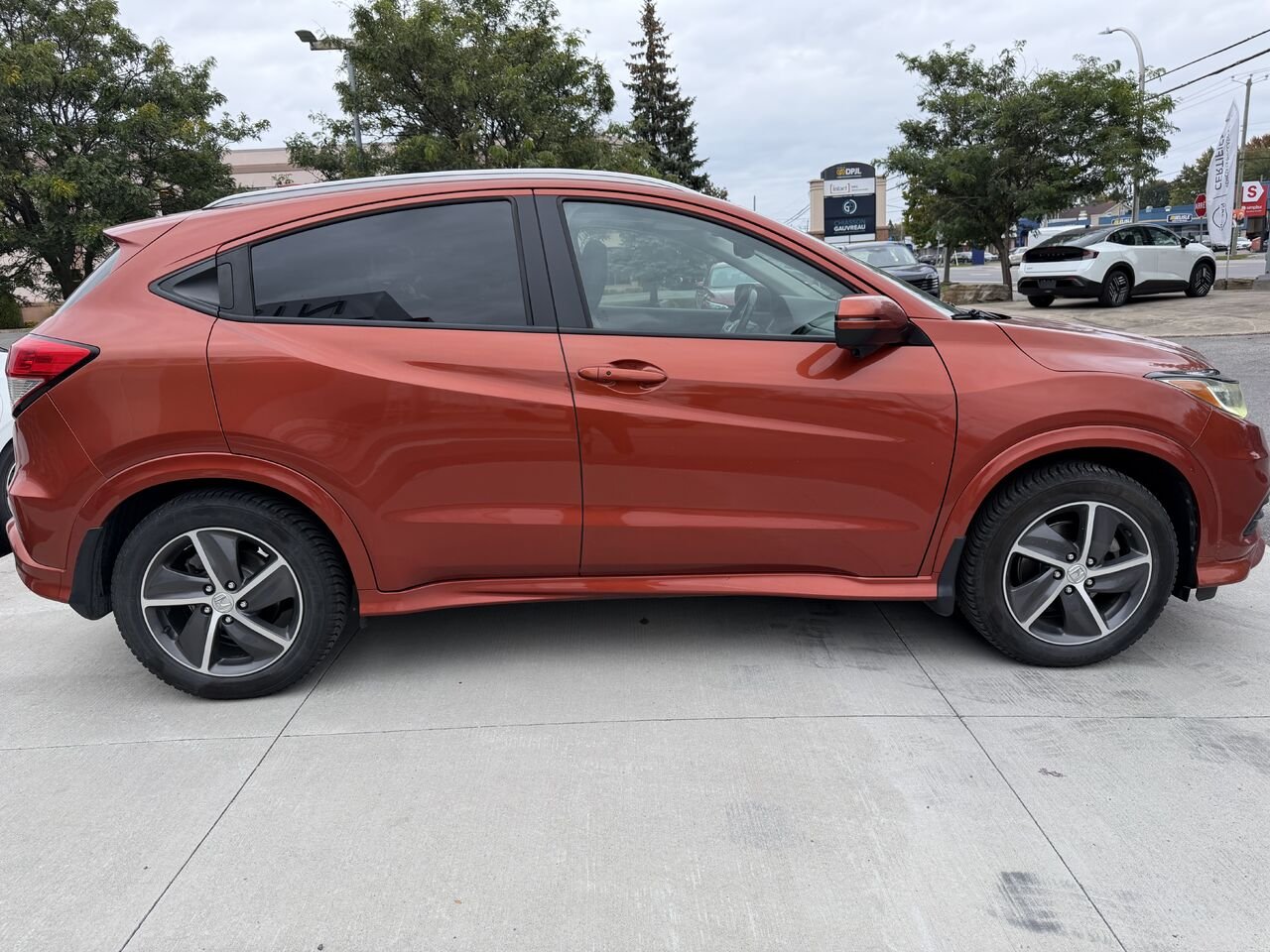 2019 Honda HR-V Touring TI CVT Orange Châteauguay - photo #4