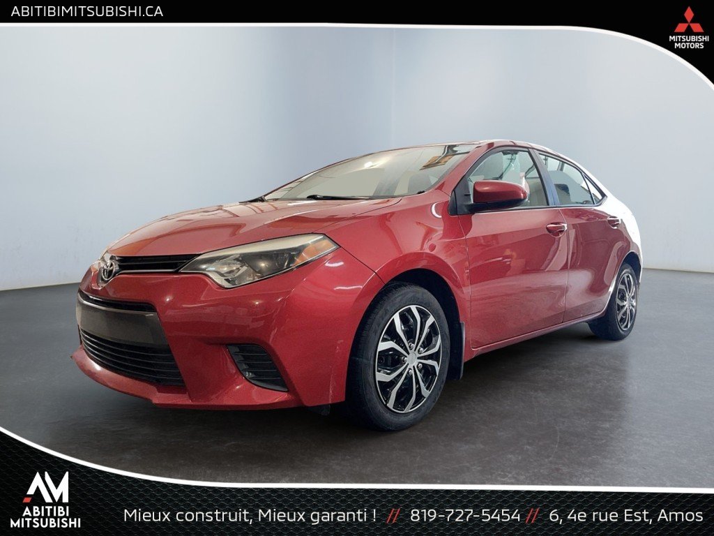 2016 Toyota COROLLA Red Amos - photo #2