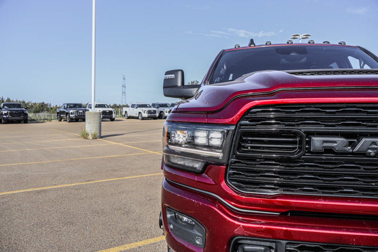 2023 Ram 3500 Limited 4x4 Crew Cab 8' Box Red Sherwood Park - photo #10